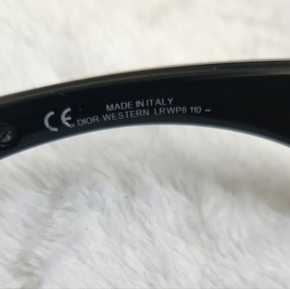 Vintage Dior Western Mask Sunglasses  - Greytone - Picture 6 of 11